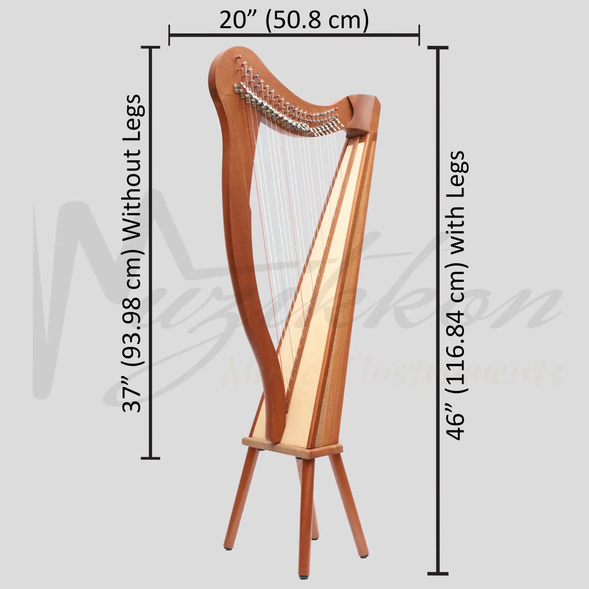 22 String Ard Ri Harp