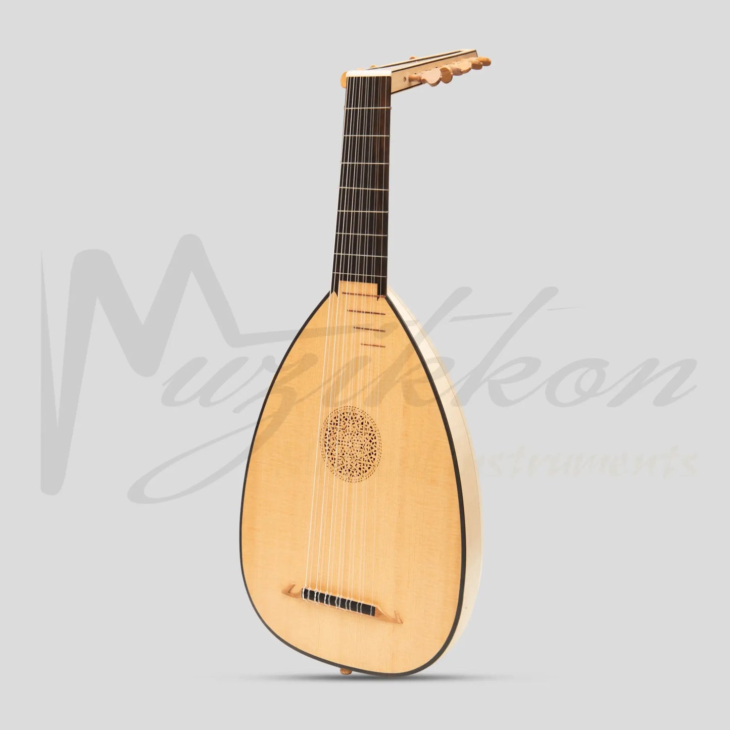 Muzikkon Descant Lute 7 Course Right Hand Maple Lute