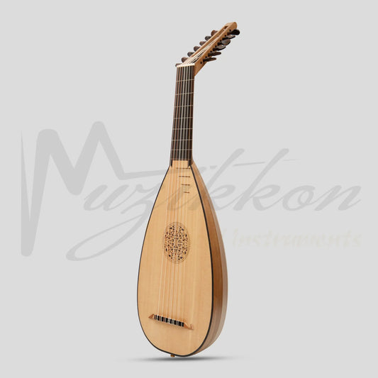Muzikkon Travel Lute 7 Course Right Hand Lute